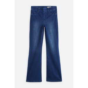 Cosmic Blue Love Giovanna Brianna Jeans 26P Petite Pull On Flare Leg High Rise